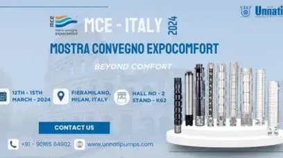 Unnati Pumps at MCE 2024 – Italy