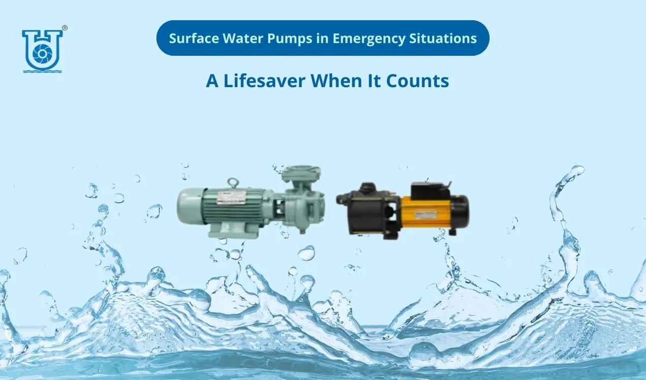 The Use of Surface Water Pumps in Crisis Management