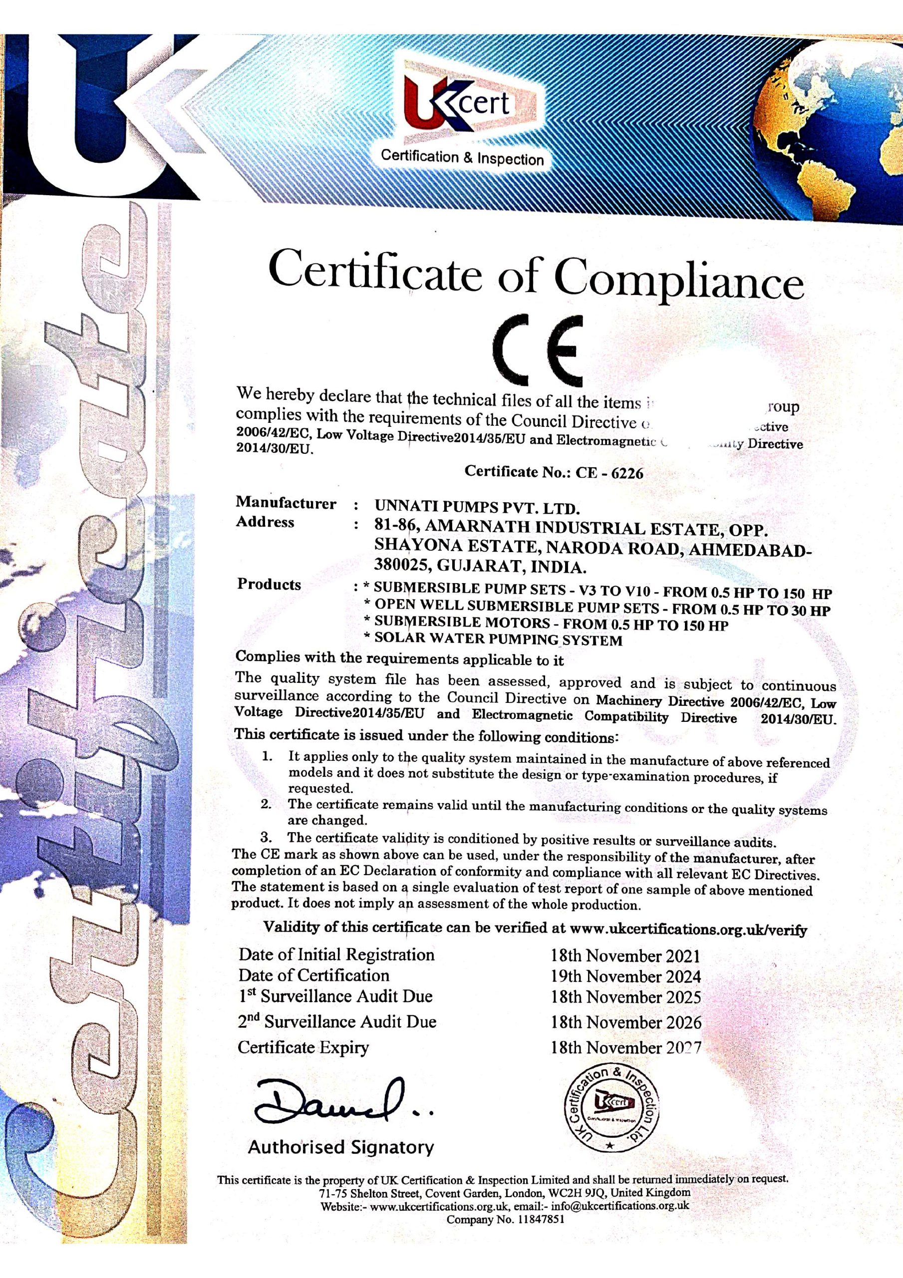 CE Certification